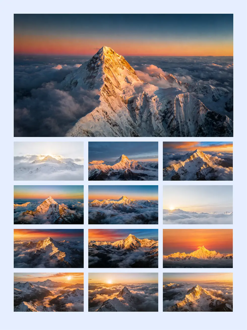 用AI自动做了100张山峰，全部免费下载！【SY18】