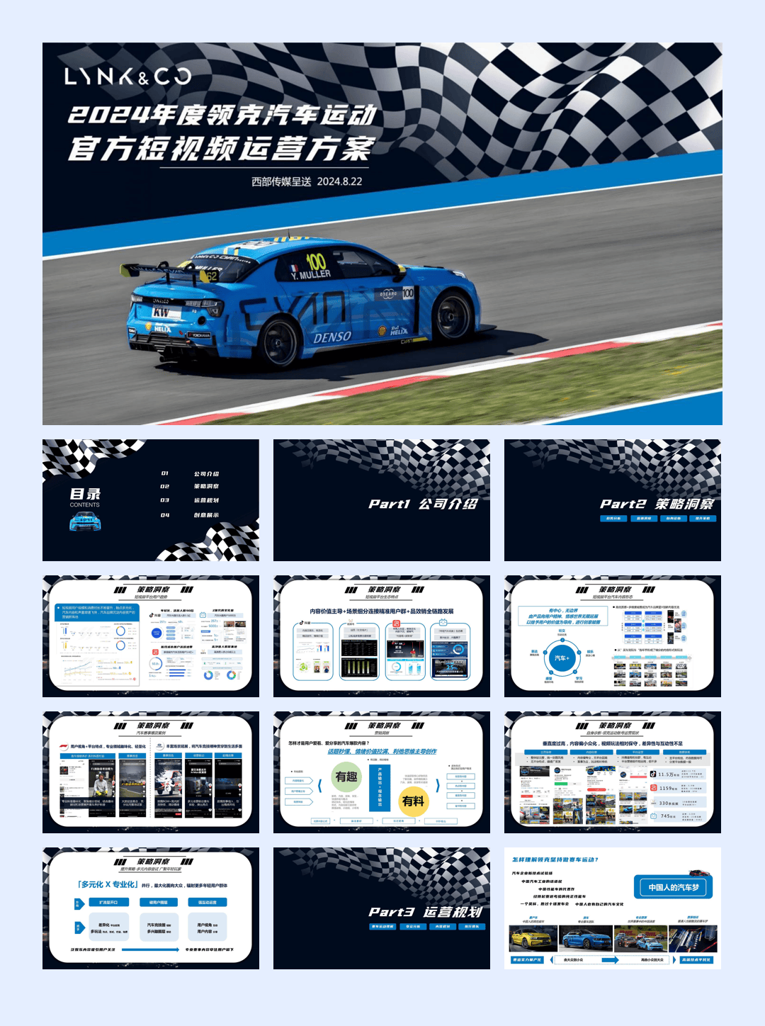 2024领克汽车官方短视频年度运营方案.pdf