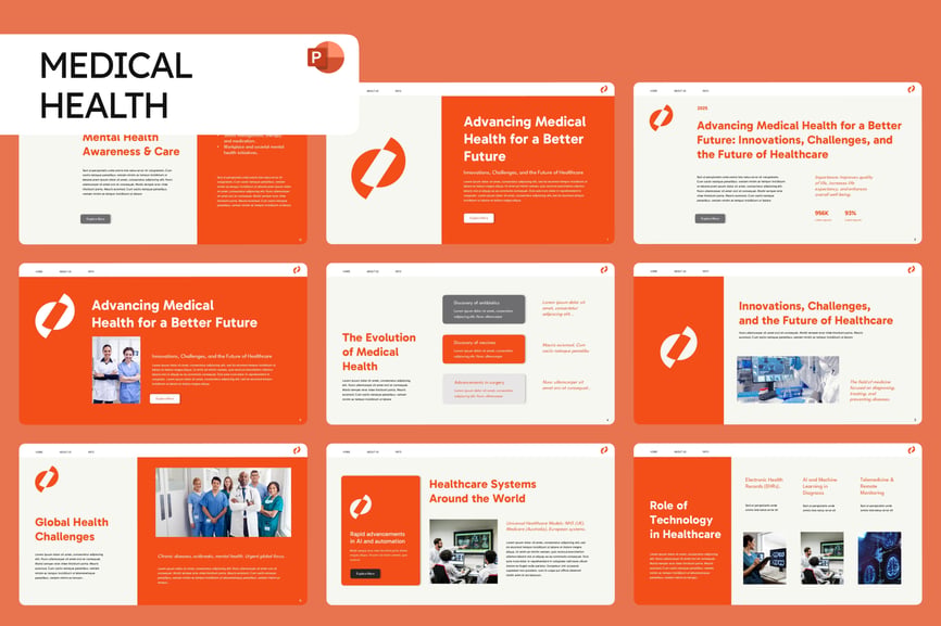 医疗健康 PowerPoint
