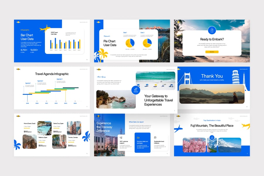 旅行社 Google 幻灯片