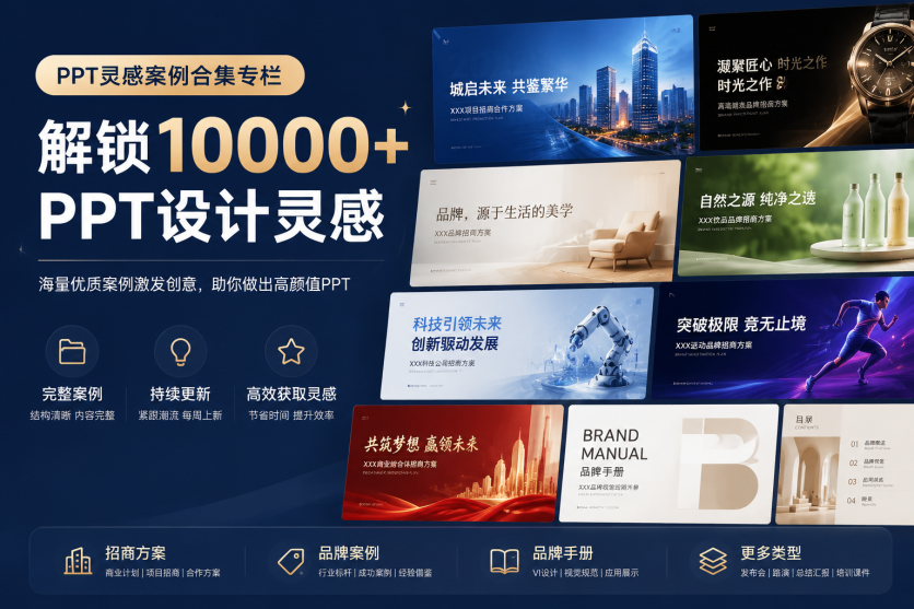 PPT灵感案例合集专栏