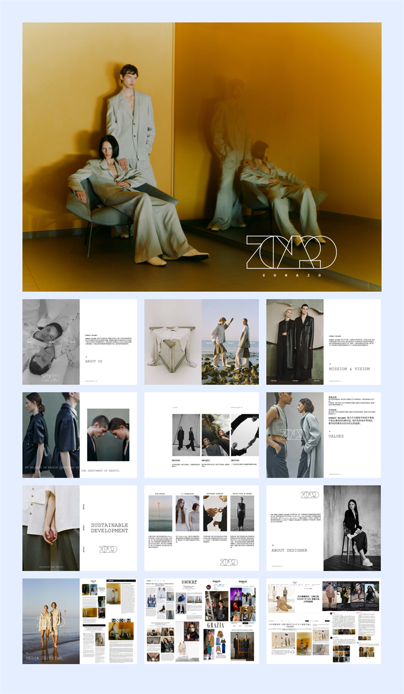 招商手册小众艺术设计师服装品牌 ZONA20 MILANO品牌介绍.pdf