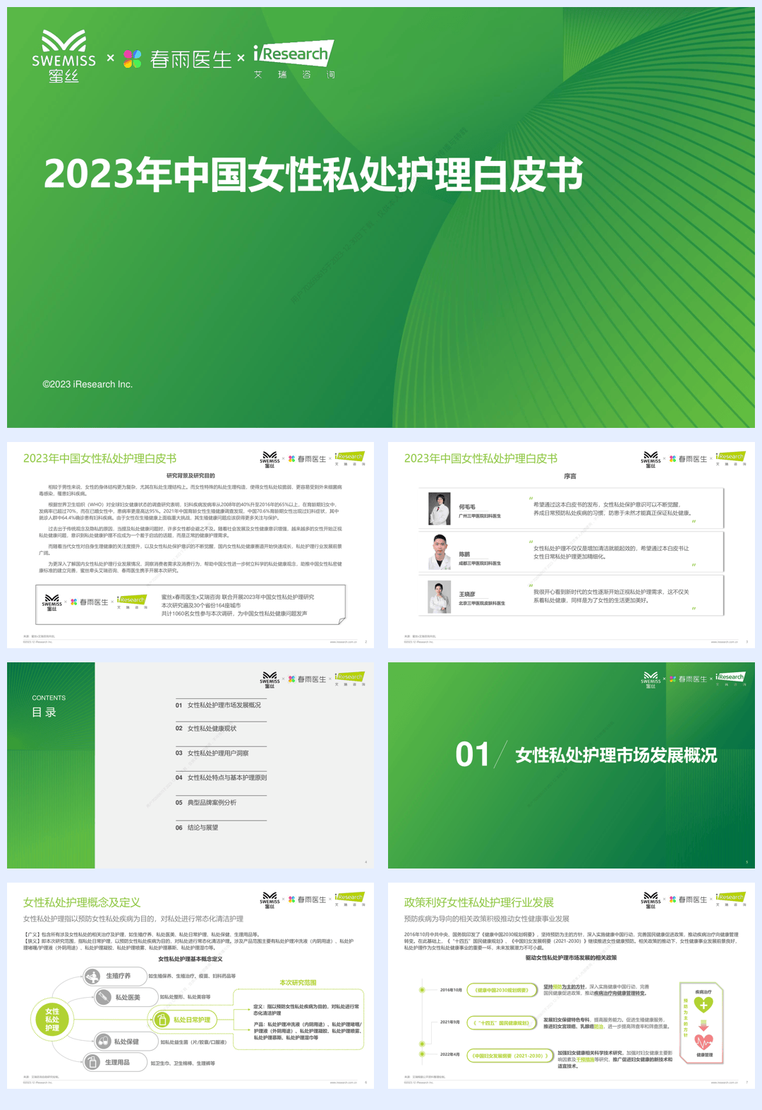 2023年中国女性私处护理白皮书-蜜丝&春雨医生&艾瑞咨询-2023-52页.pdf