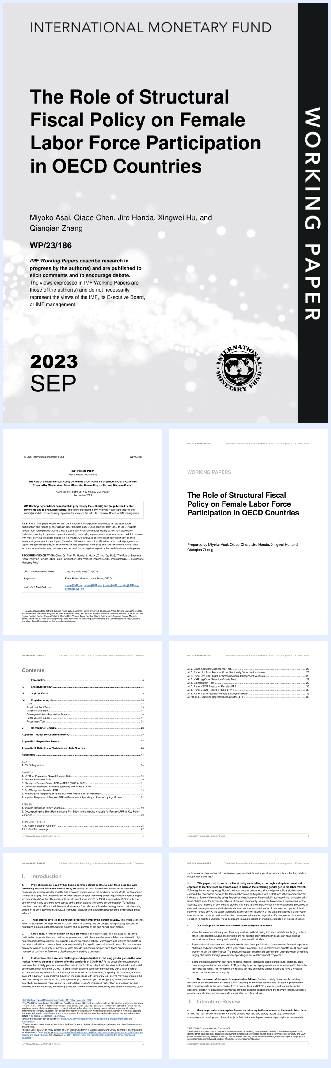 IMF-结构性财政政策对经合组织国家女性劳动力参与的作用（英）-2023.9-51页.pdf
