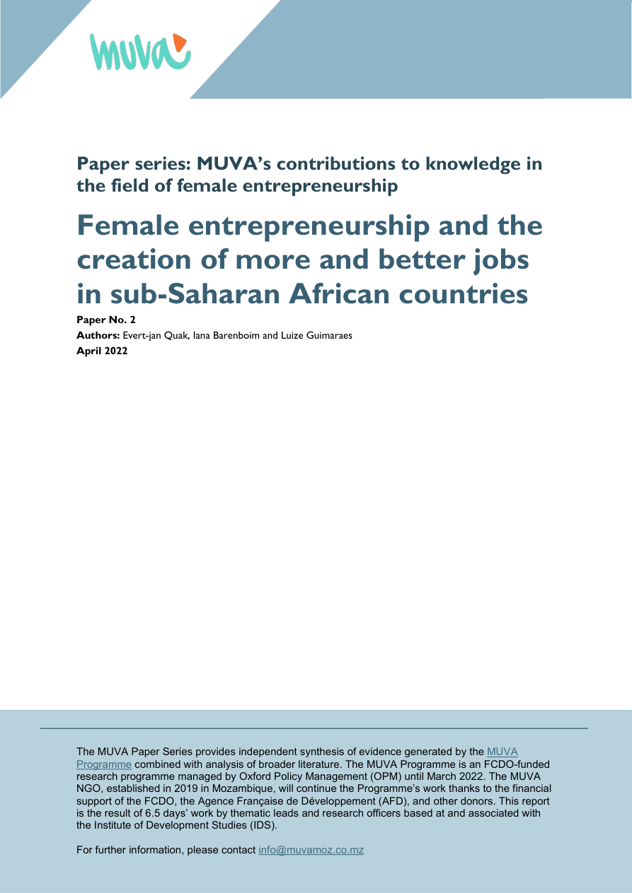 MUVA-女性创业精神和在撒哈拉以南非洲国家创造更多更好的就业机会（英）-2022.4-22页.pdf