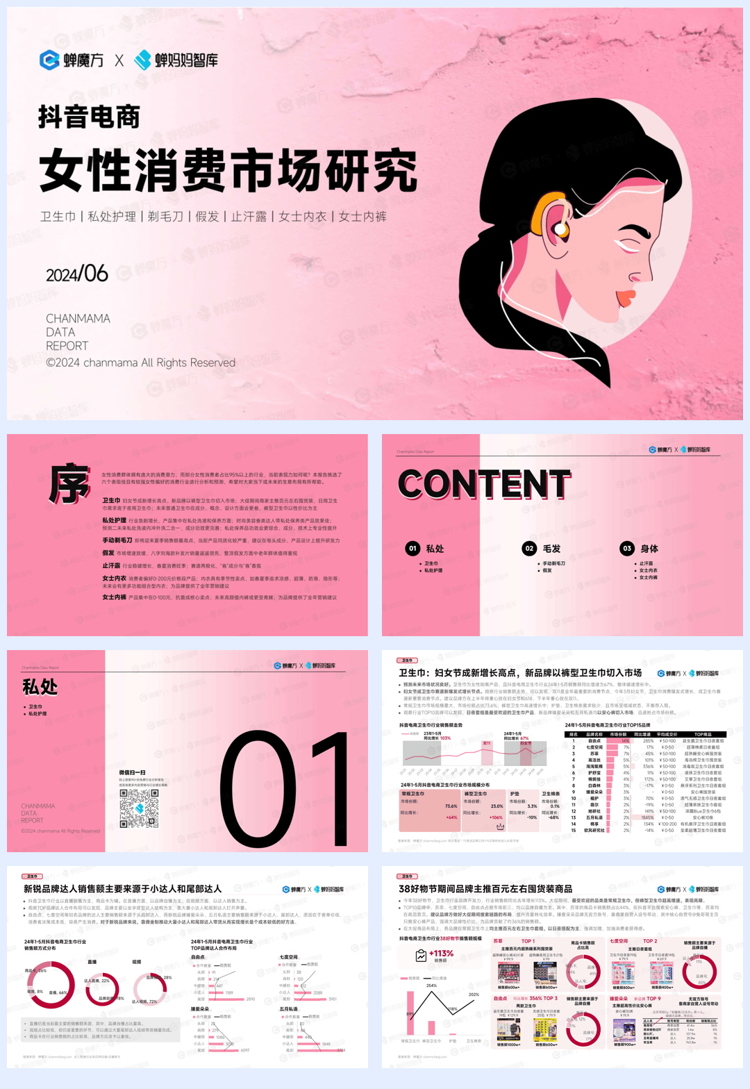 蝉妈妈&蝉魔方-抖音电商女性消费市场研究-2024.6-40页.pdf
