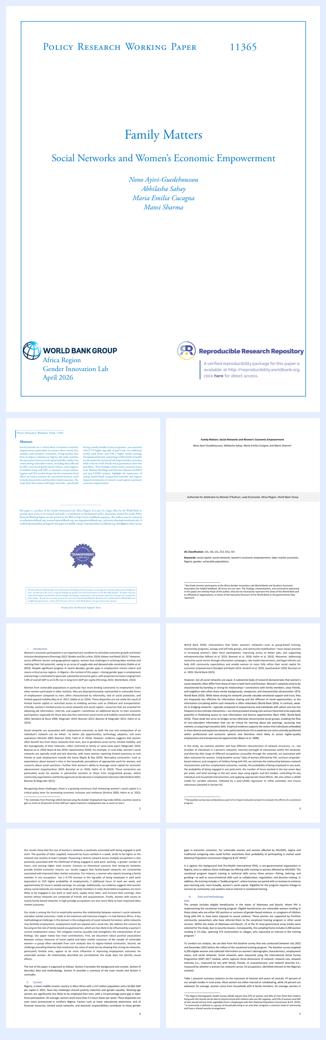 世界银行-家庭事务：社会网络与女性经济赋权（英）-2026.4-42页.pdf