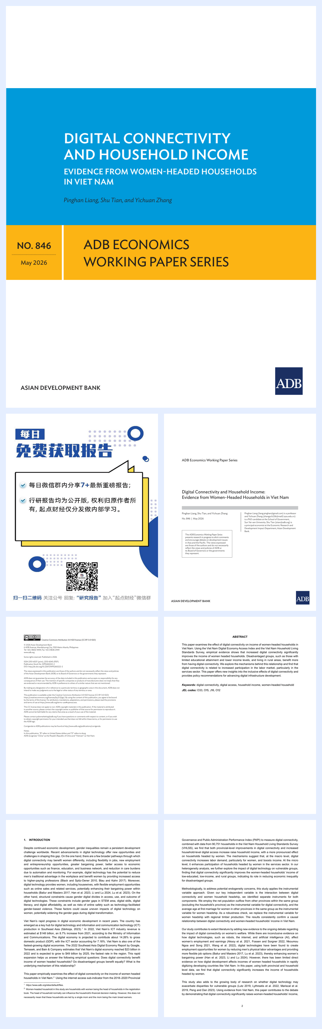 亚开行-数字连接和家庭收入：来自越南女性户主家庭的证据（英）-2026-34页.pdf
