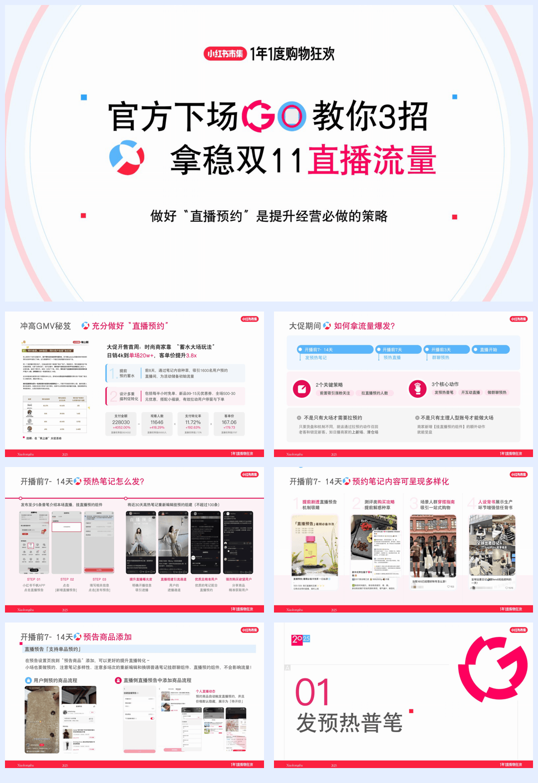 【小红书市集】教你3招拿稳双11直播流量-27页.pdf