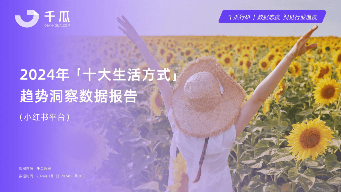 千瓜-2024年「十大生活方式」洞察数据报告（小红书平台）-2024-64页.pdf