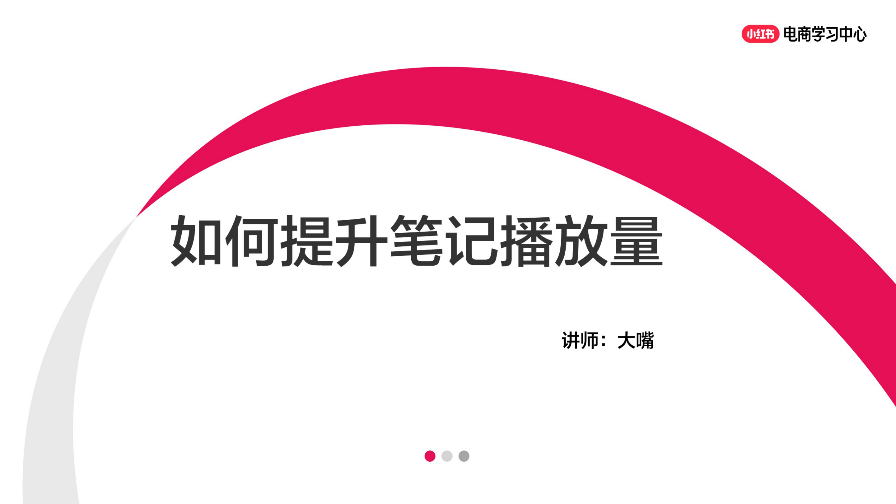 如何提升小红书笔记播放量-29页.pdf