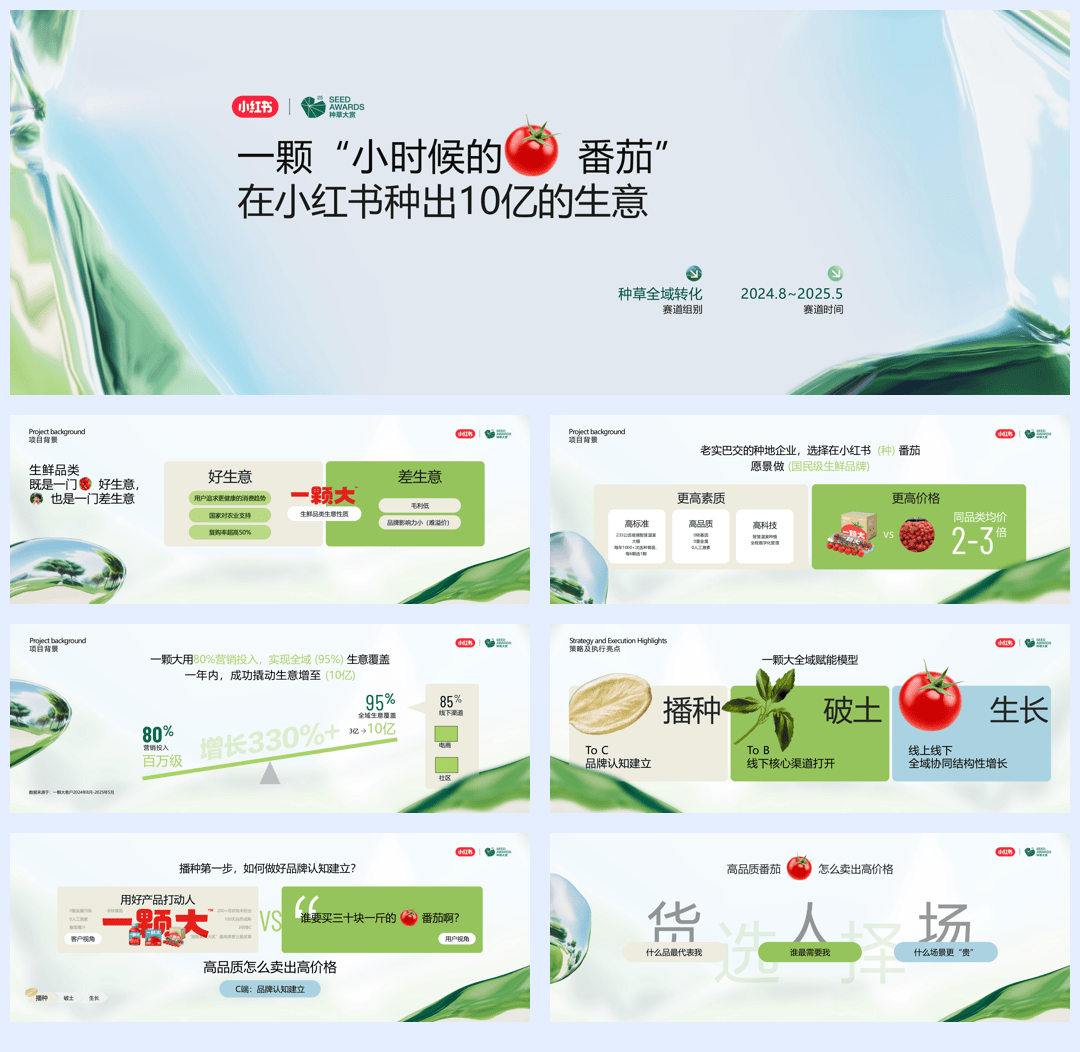 生鲜品牌一颗“小时候的番茄”在小红书种出10亿生意-32页.pdf