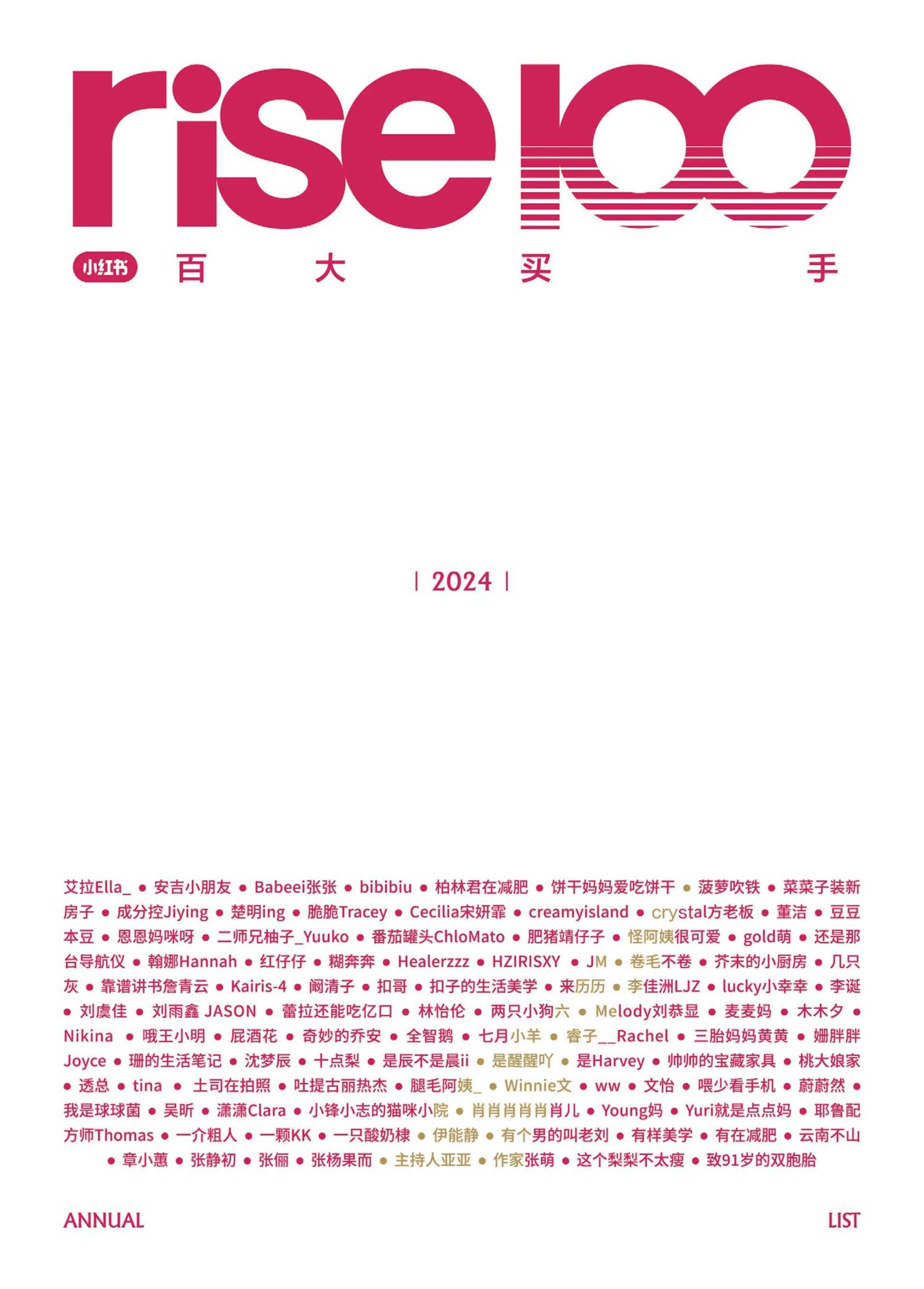 小红书2024年rise100年度榜单买手版-70页.pdf