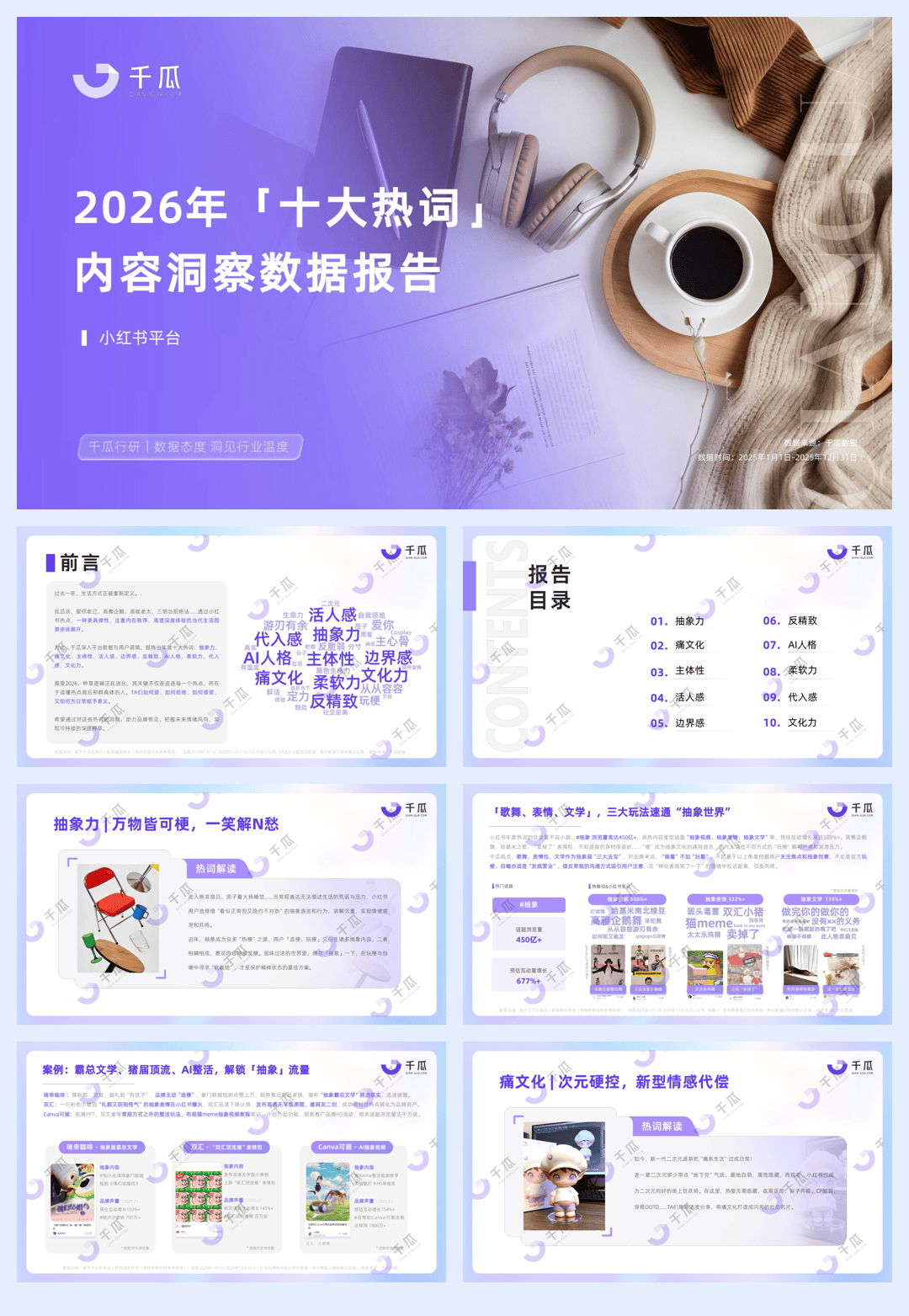 【千瓜数据】2026「十大热词」洞察数据报告（小红书平台）.pdf