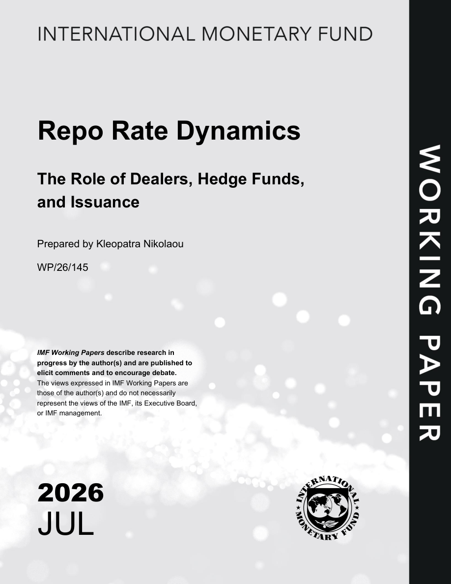 IMF-回购利率动态:交易商、对冲基金和发行的作用(英)-2026-32页.pdf