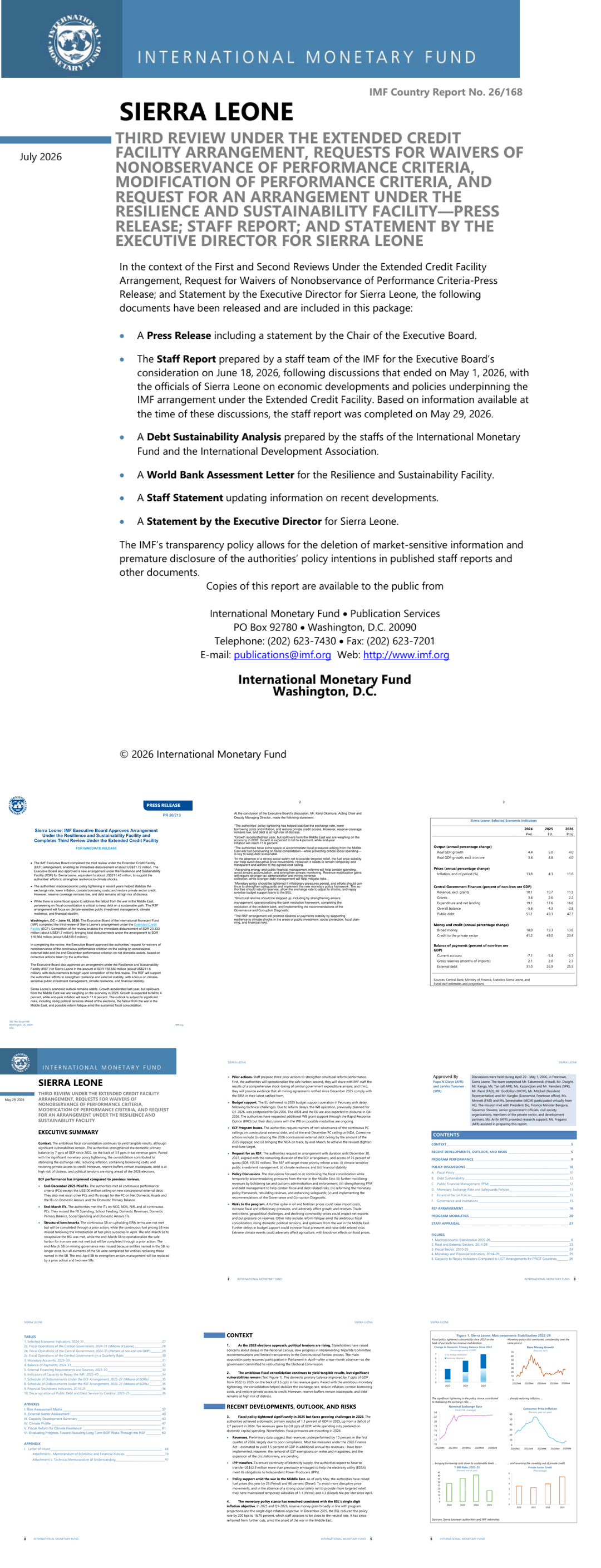 IMF-塞拉利昂：扩展信贷便利安排下的第三次审查、关于豁免不遵守业绩标准的请求、业绩标准的修改以及关于在韧性与可持续性融资机制下达成安排的请求——新闻稿（英）-2026-143页.pdf