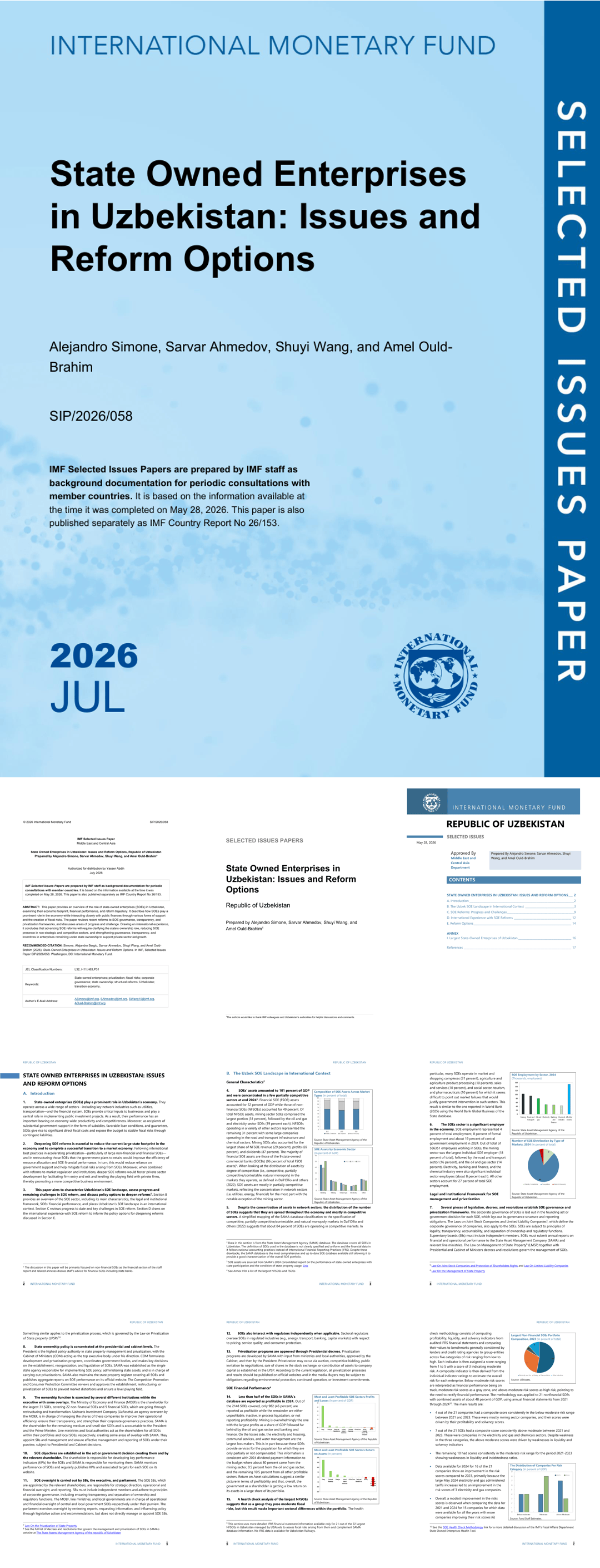 IMF-乌兹别克斯坦国有企业：问题与改革方案（英）-2026-20页.pdf