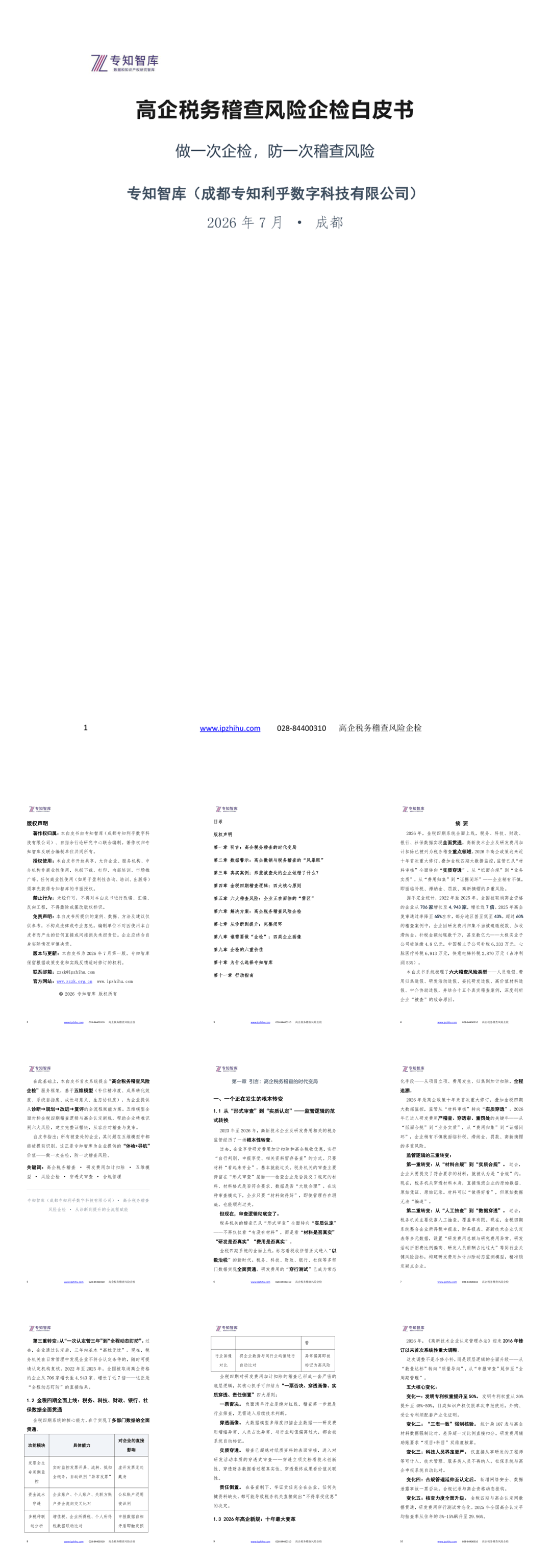 高企税务稽查风险企检白皮书-119页.pdf