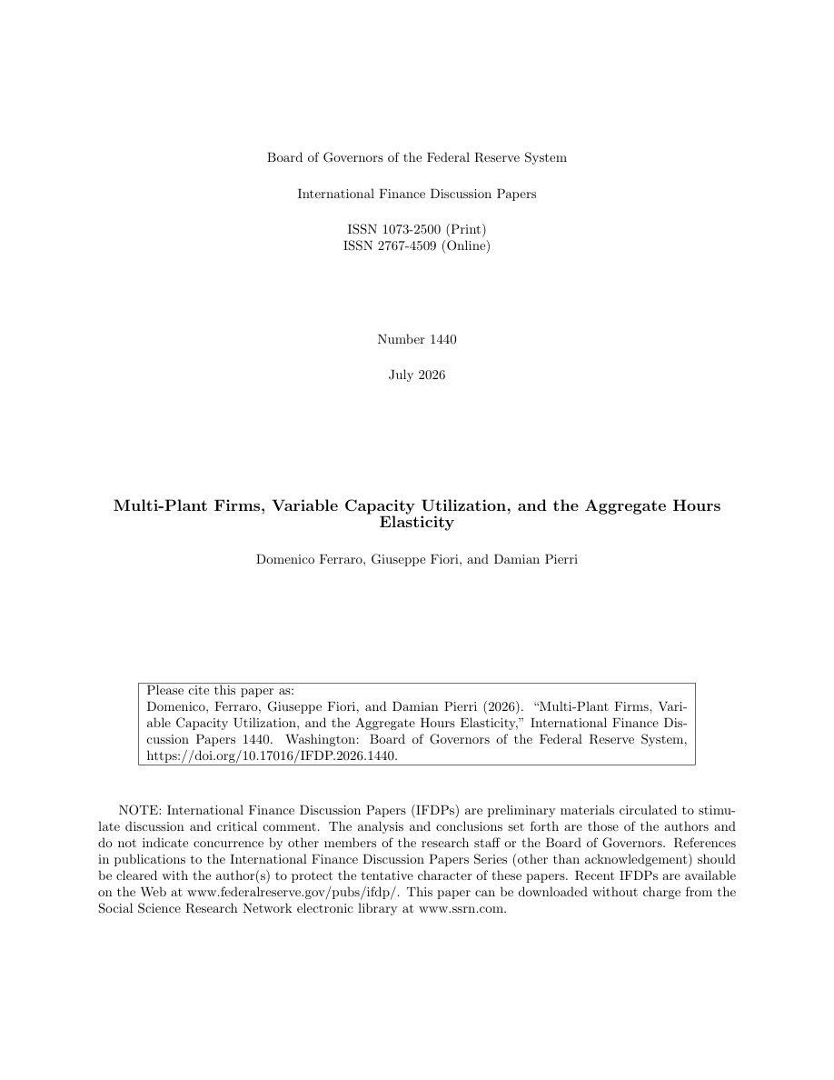 美联储-多工厂企业、可变产能利用率和总工时弹性（英）-2026-64页.pdf