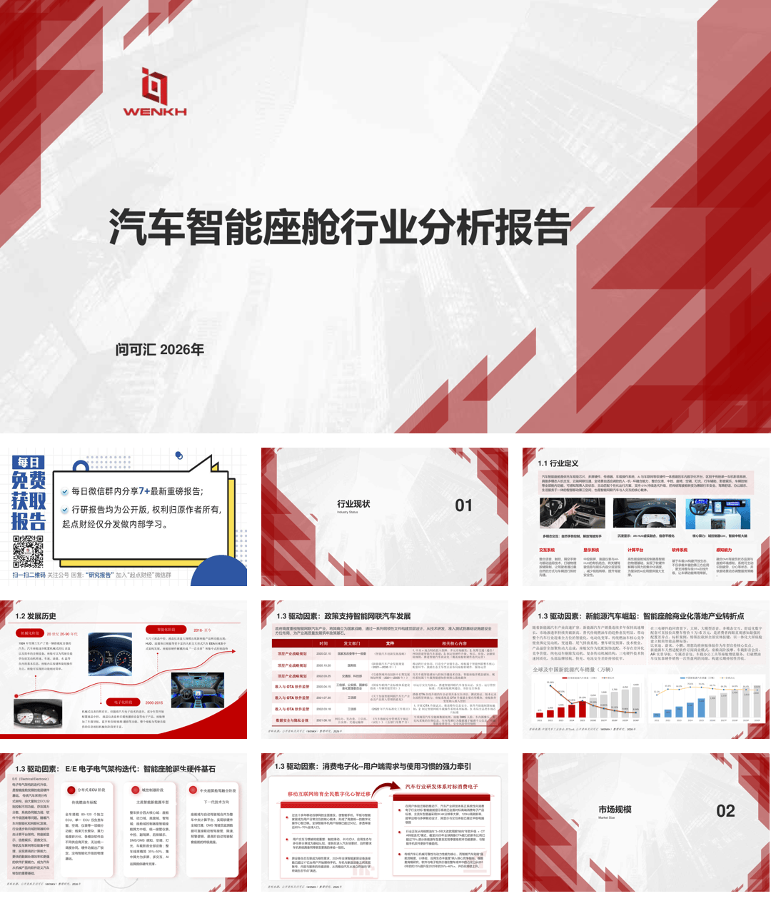 武汉问渠汇知信息科技_汽车智能座舱行业分析报告-27页.pdf